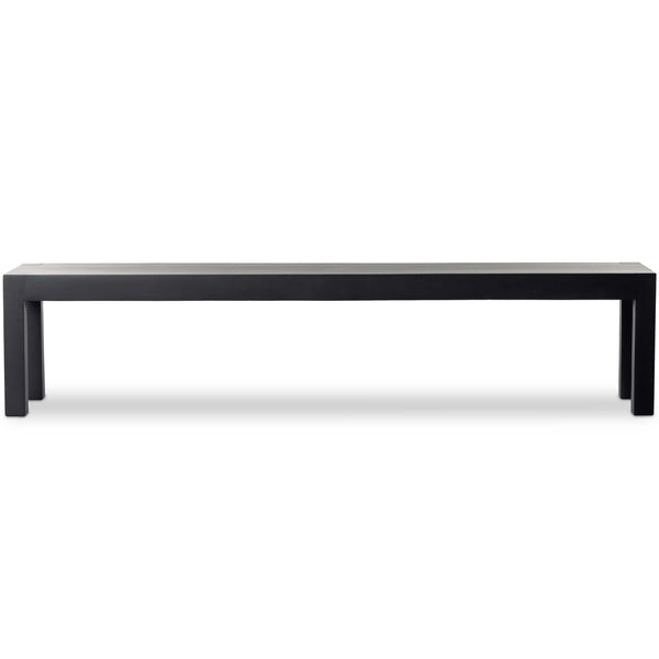 Home Fashion Isador 86" Dining Bench Black Wash By Four Hands