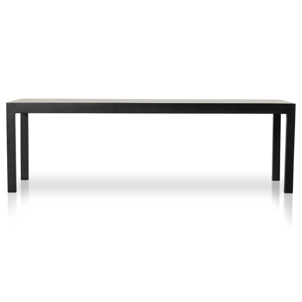 Home Fashion Isador 96" Dining Table Black Wash By Four Hands