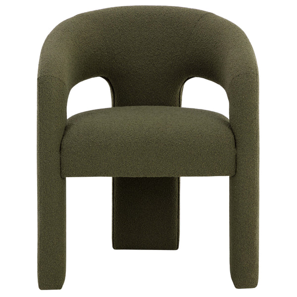Home Fashion Isidore Dining Arm Chair Copenhagen Olive