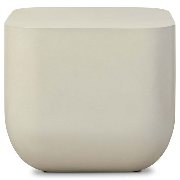 Home Fashion Ivan Square End Table White By Four Hands