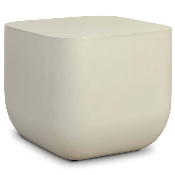 home fashion Ivan Square End Table White by Four Hands