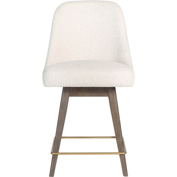 Home Fashion Jackie Swivel Bar & Counter Stool Warm Cotton