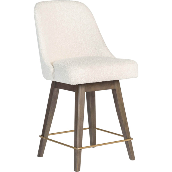 home fashion Jackie Swivel Bar & Counter Stool Warm Cotton