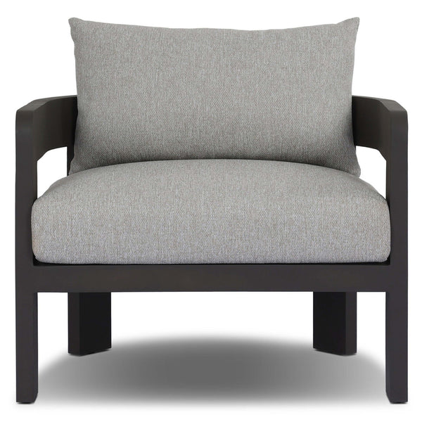 Home Fashion Jackson Outdoor Metal Chair Concha Fog By Four Hands