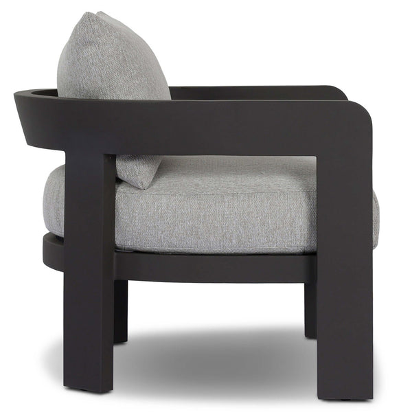 Home Fashion Jackson Outdoor Metal Chair Concha Fog By Four Hands