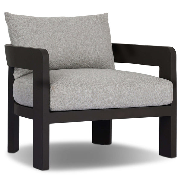 home fashion Jackson Outdoor Metal Chair Concha Fog by Four Hands