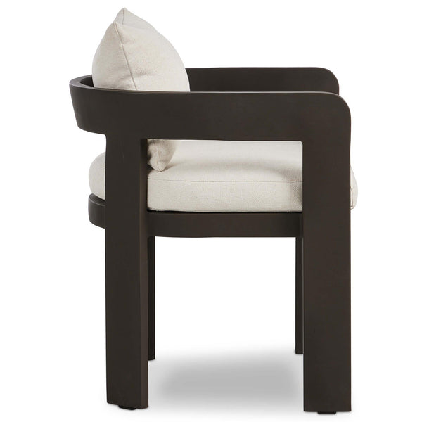 Home Fashion Jackson Outdoor Metal Dining Chair Alessi Linen Set Of 2 By Four Hands