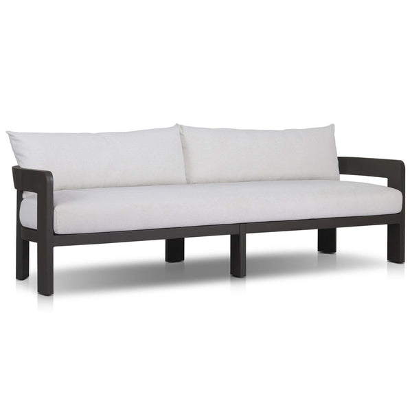 Home Fashion Jackson Outdoor Metal Sofa Concha Fog By Four Hands