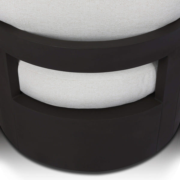 Home Fashion Jackson Outdoor Metal Swivel Chair Alessi Linen By Four Hands