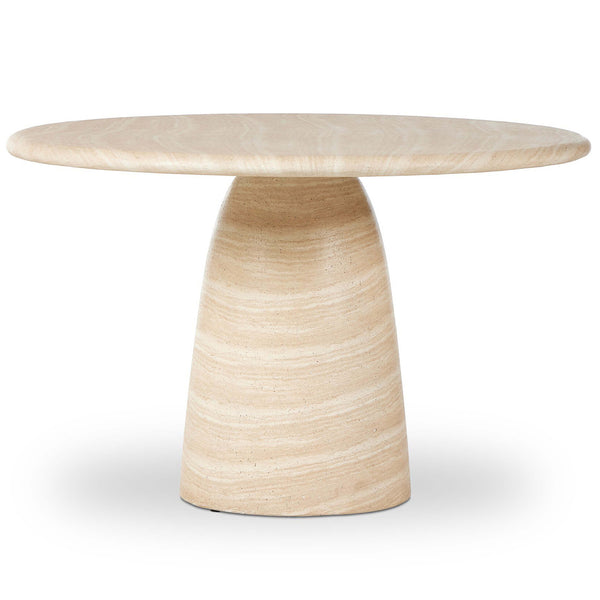 Home Fashion Janice Dining Table Sand Striae By Four Hands
