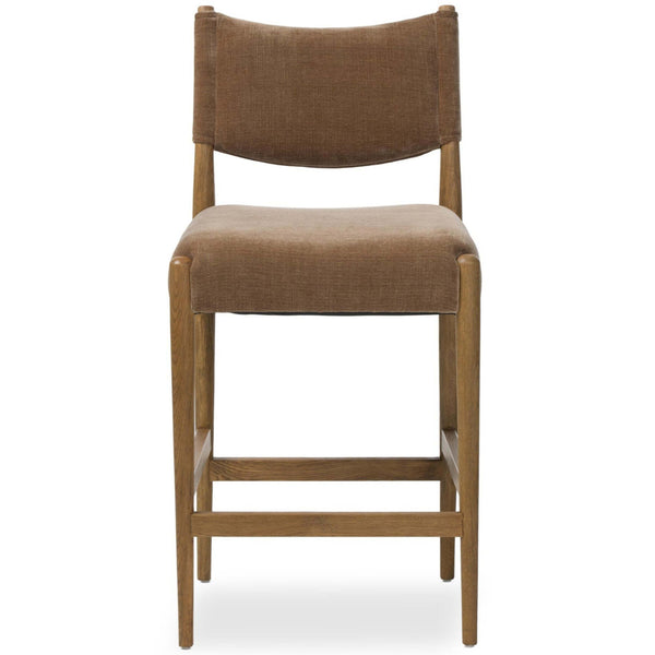 Home Fashion Jayla Counter Stool Altair Mushroom By Four Hands