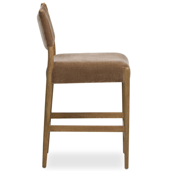 Home Fashion Jayla Counter Stool Altair Mushroom By Four Hands