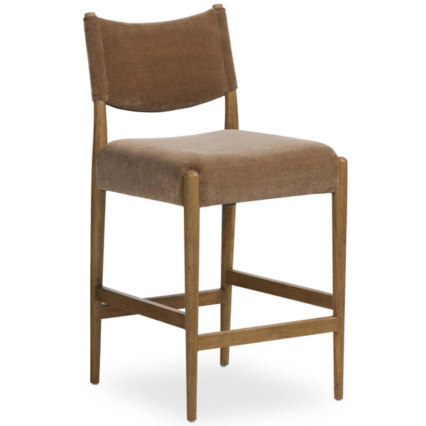 home fashion Jayla Counter Stool Altair Mushroom by Four Hands