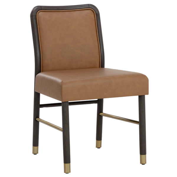 home fashion Jeno Dining Chair Milliken Cognac Set of 2