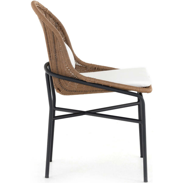 Home Fashion Jericho Outdoor Dining Chair Natural Fawn Set Of 2 By Four Hands