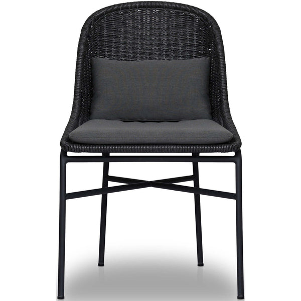 Home Fashion Jericho Outdoor Dining Chair Vintage Coal Set Of 2 By Four Hands