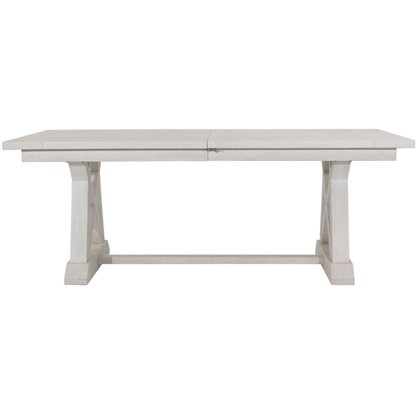 Home Fashion Joaquin Extendable Dining Table Light Grey Wash