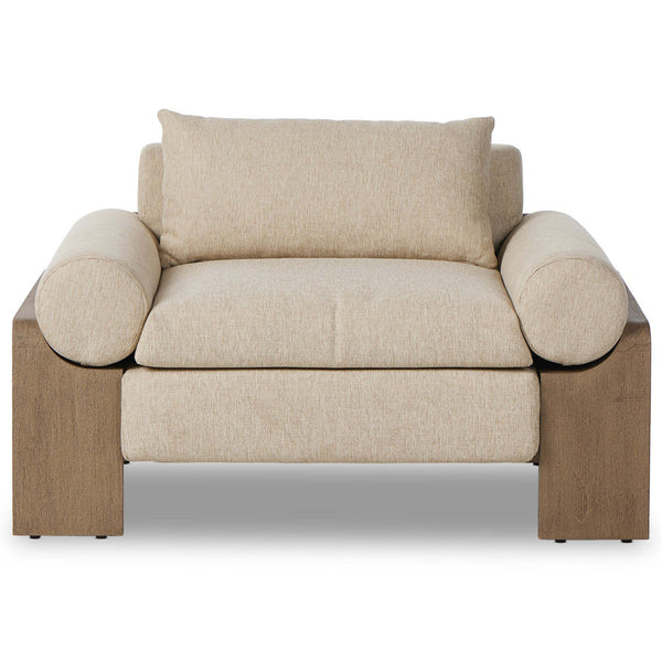 Home Fashion Joette Outdoor Chair Ellor Beige By Four Hands