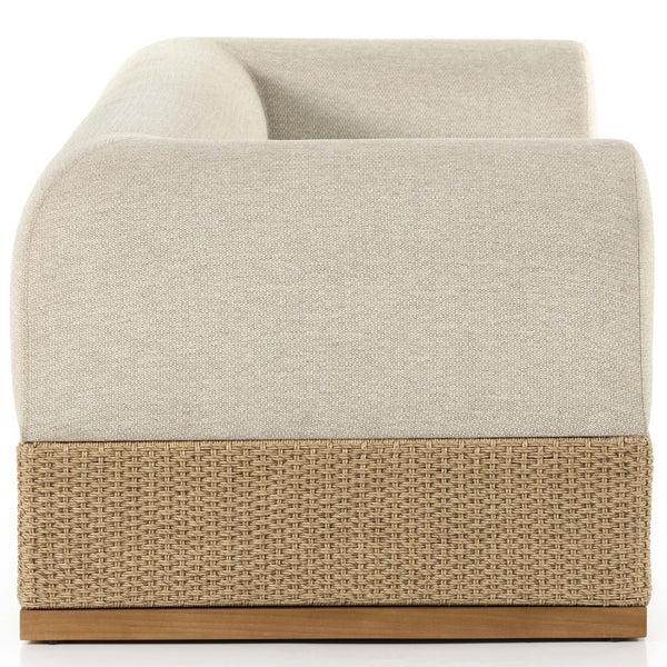 Home Fashion Joss 106" Outdoor Sofa Natural Teak By Four Hands