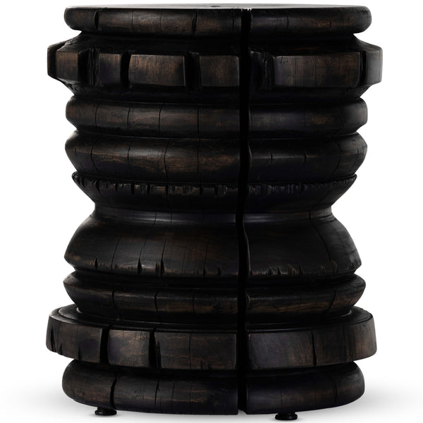 Home Fashion Judah End Table Rubbed Black By Four Hands