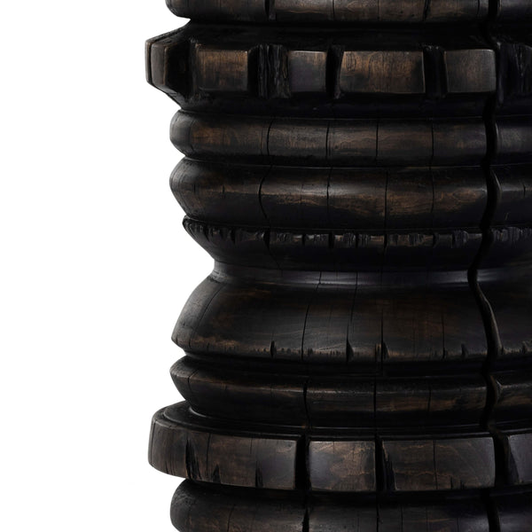 Home Fashion Judah End Table Rubbed Black By Four Hands