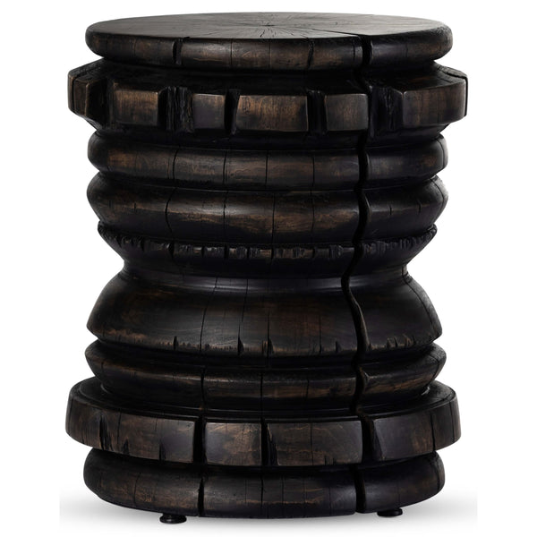 home fashion Judah End Table Rubbed Black by Four Hands