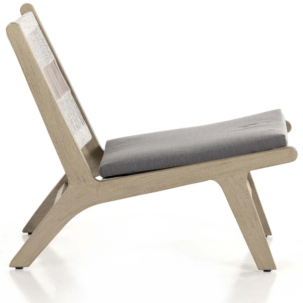 Home Fashion Julian Outdoor Chair Heathered Grey By Four Hands