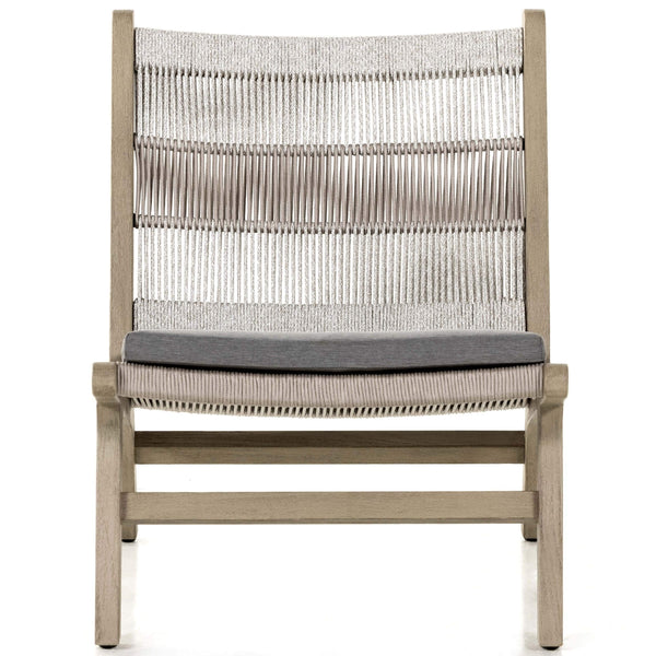 Home Fashion Julian Outdoor Chair Heathered Grey By Four Hands