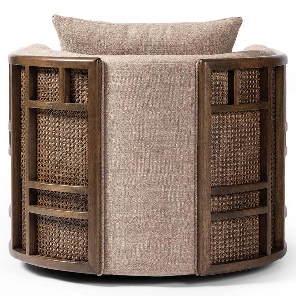 Home Fashion June Swivel Chair Alcala Fawn By Four Hands