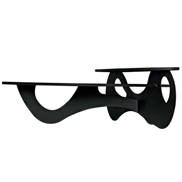 Home Fashion Kaldera Coffee Table Metal W/Black Finish