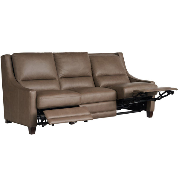 Home Fashion Kelce Leather Power Motion Sofa Aspen Lenado
