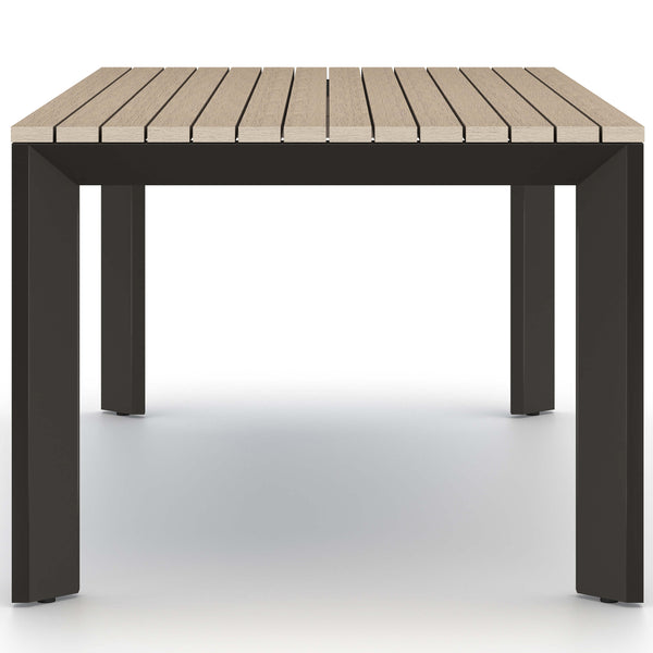 Home Fashion Kelson Outdoor Dining Table Washed Brown By Four Hands