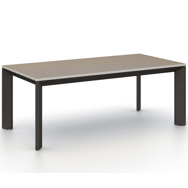 home fashion Kelson Outdoor Dining Table Weathered Grey by Four Hands