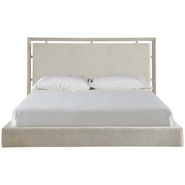 Home Fashion Kendall Panel Bed Sheldon Ivory/White Oak