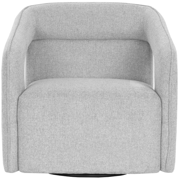 Home Fashion Kendrick Swivel Chair Belfast Heather Grey