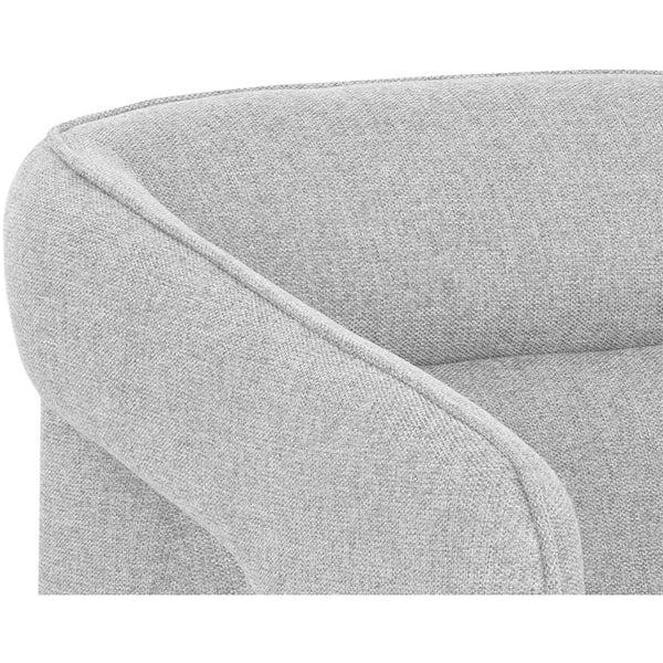 Home Fashion Kendrick Swivel Chair Belfast Heather Grey