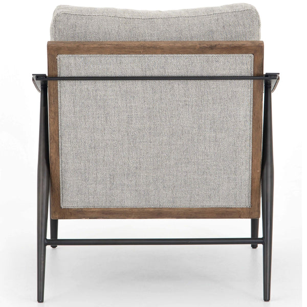 Home Fashion Kennedy Chair Gabardine Grey By Four Hands