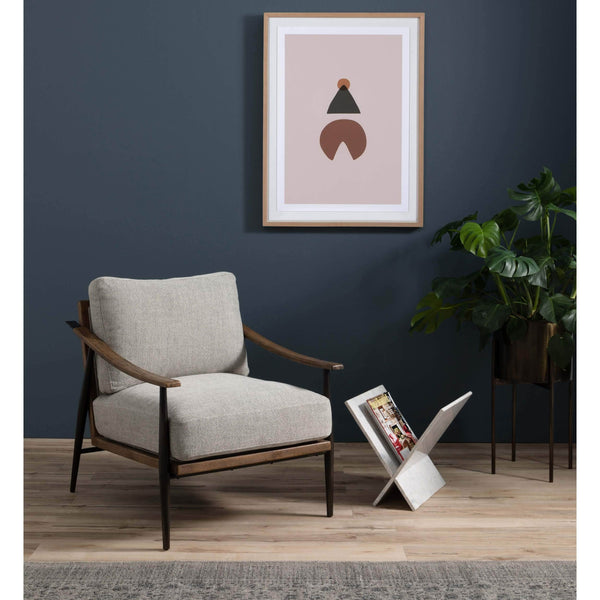 Home Fashion Kennedy Chair Gabardine Grey By Four Hands