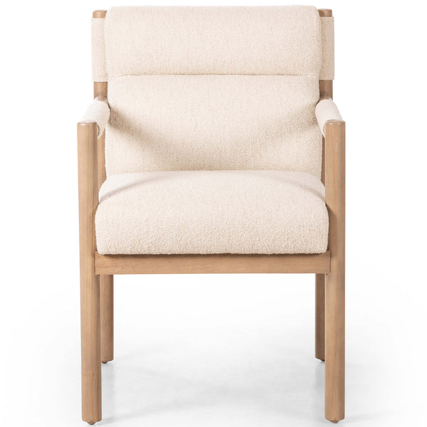 Home Fashion Kiano Dining Arm Chair Charter Oatmeal By Four Hands