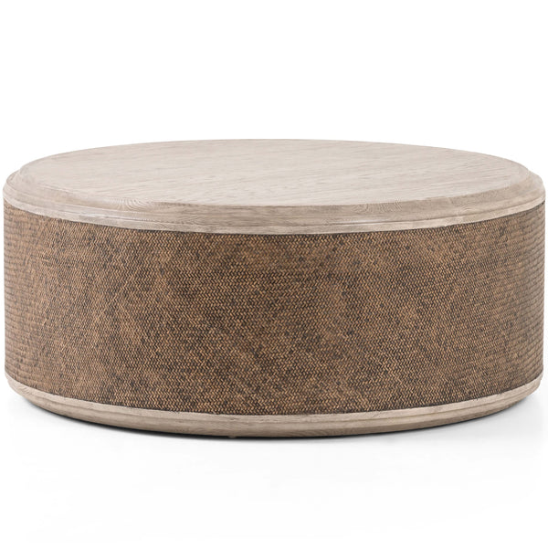 home fashion Kiara Coffee Table Weathered Blonde Pine by Four Hands