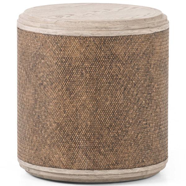 home fashion Kiara End Table Weathered Blonde Pine by Four Hands
