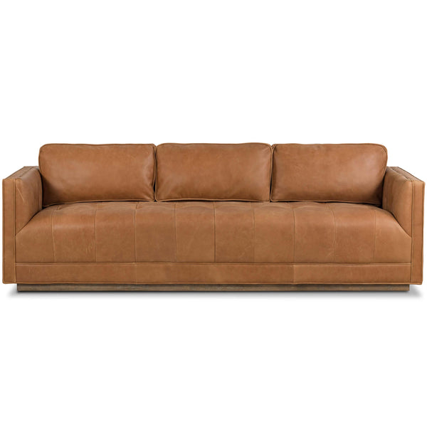 home fashion Kiera Leather Sofa Palermo Cognac by Four Hands