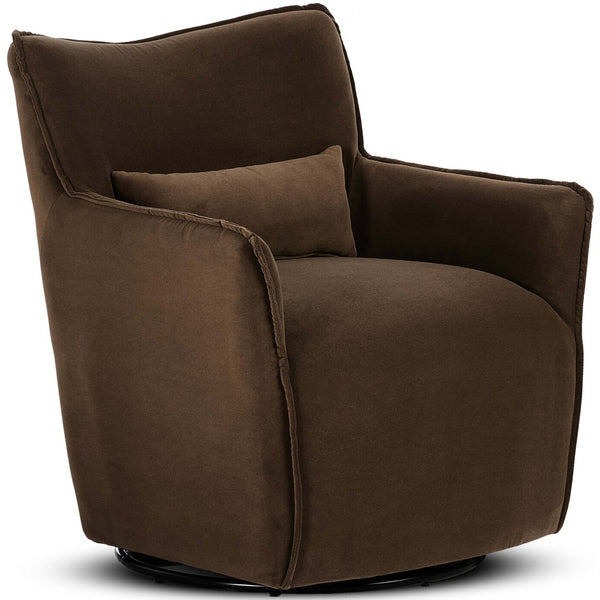 home fashion Kimble Swivel Chair Henry Coffee by Four Hands