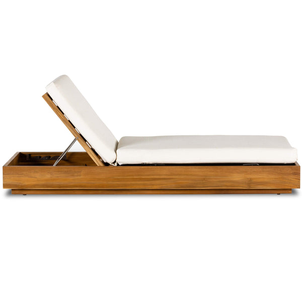 Home Fashion Kinta Outdoor Chaise Faye Cream By Four Hands