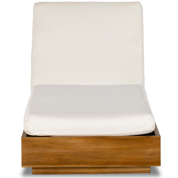 Home Fashion Kinta Outdoor Chaise Faye Cream By Four Hands