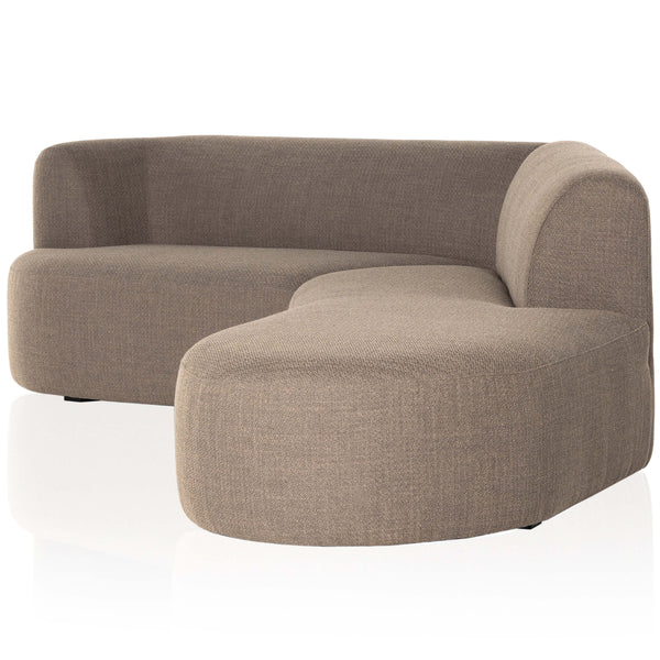 Home Fashion Kipton Sectional Gibson Mink By Four Hands