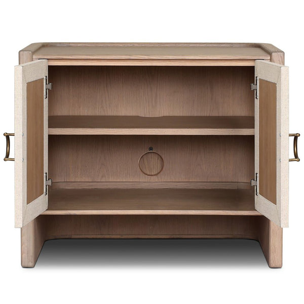 Home Fashion Kiran Nightstand Sandy Oak By Four Hands