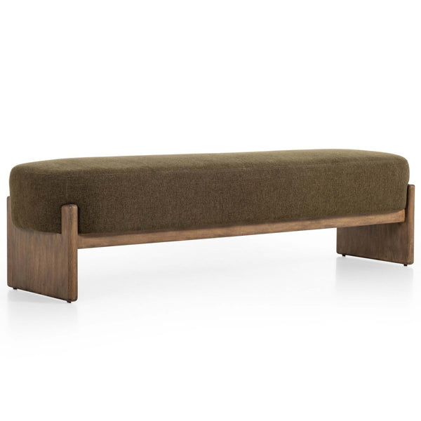home fashion Kirby Accent Bench Sutton Olive by Four Hands