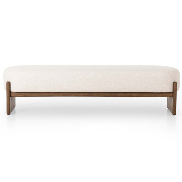 Home Fashion Kirby Bench Alcala Cream By Four Hands