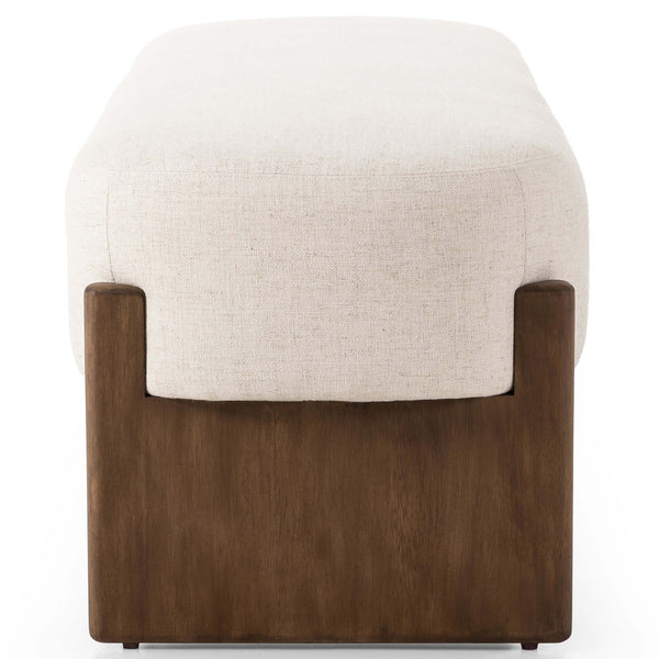 Home Fashion Kirby Bench Alcala Cream By Four Hands
